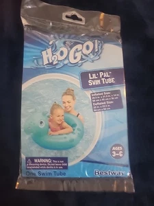 Bestway H2OGO Lil Pal Swim Tube Kinder / Kleinkind Pool Ring Floatie - Bild 1 von 7