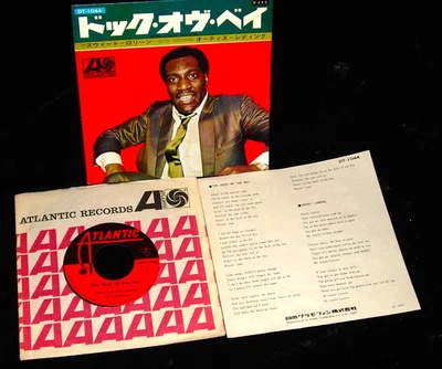Otis Redding 45 ATLANTIC DT-1044 The Dock of the Bay w/ PS Sleeve Japan 1968 - Image 1 of 2