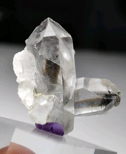 Brookit inklusive Quarzkristall mit gutem Glanz und perfektem Wuchs _Kharan. - Bild 1 von 11