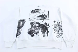 1990 M.C. Escher Art Drawings Sweatshirt - Picture 1 of 4