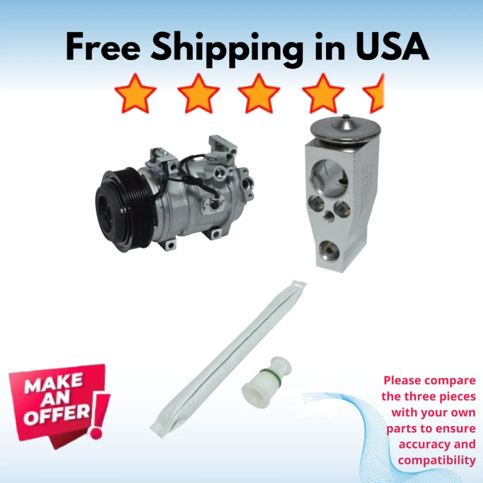 Kit Compresor A/C Fit Lexus GX460 2015-2020 Foto 1 de 1