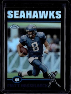 2004 Topps Chrome #4 Matt Hasselbeck Black Refractors #/100 - Bild 1 von 2