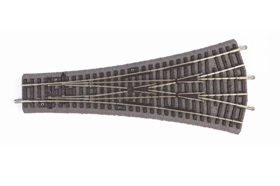 PIKO 55425 HO 15° R9 Three Way Switch W3 Roadbed A-track