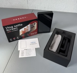 Pantalla Magnética Teléfono Vlog Selfie Monitor, Grabación Inalámbrica HD HS16 - Imagen 1 de 4