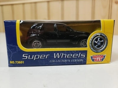 Motormax Edición Coleccionista Super Ruedas Negro PT Cruiser Chrysler Nuevo En Caja  Foto 1 de 4