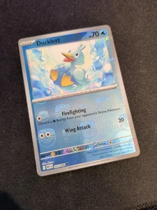 Pokemon SV 2025 White Flare Ducklett Holograma Inverso Master Ball Común #025/086 - Imagen 1 de 3