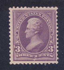 US 253 Mint OG 1894 3¢ Purple Jackson UnWmk Very Fine Scv 120.00 - Picture 1 of 1