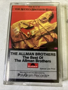 The Best of the Allman Brothers (Cassette PolyGram 1981) Great - Picture 1 of 4
