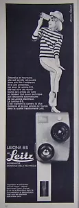 PUBLICITÉ CAMERA LEICINA 8S DE LEITZ SUPREMATIE MONDIALE DE LA TECHNIQUE TIRANTY - Foto 1 di 1