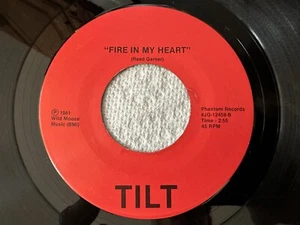 TILT Fire In My Heart/That’s The Main Thing 1981 Rare Power Pop 45 - Picture 1 of 6