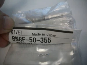 MAZDA 06 07 08 09 10 11 12 13 14 15 16 17 18 FRONT BUMPER 8 PIECES RIVET OEM NEW - Picture 1 of 1
