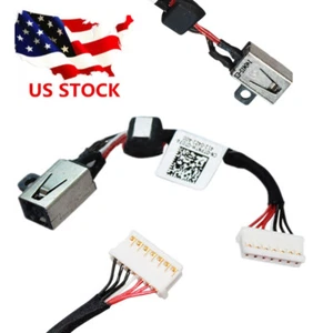 DC POWER JACK HARNESS CABLE FOR Dell XPS 15 9560 XPS 9550-10 XPS9550-10 P56F001  - Picture 1 of 7