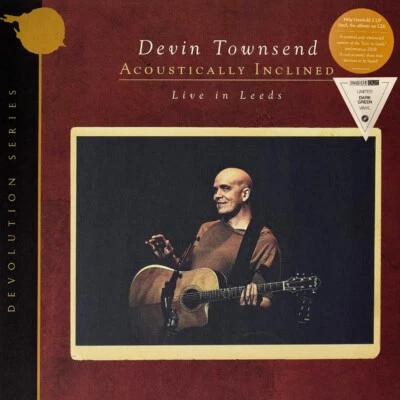 DEVIN TOWNSEND Acoustically Inclined NEW SEALED 2021 2LP Dark Green Vinyl Record - Imagem 1 de 3