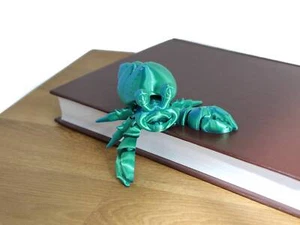 Fidget Hermit Crab Jumbo | Flexible Articulating 3d Printed Friendly Companion - Picture 1 of 224