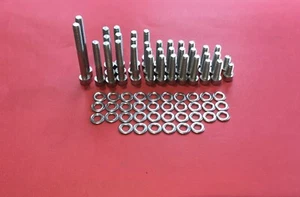 Kit de cubiertas de motor de acero inoxidable Kawasaki ER5 1996-2007 ER-5 500 - Imagen 1 de 6