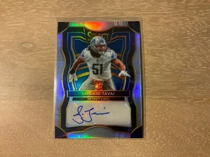 2019 Panini Select Jahlani Tavai Select Signatures Silver Prizm Rookie Auto /99 - Picture 1 of 2
