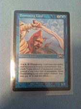MTG Dominating Licid x1 Magic the Gathering Exodus sleeve L@@K NICE