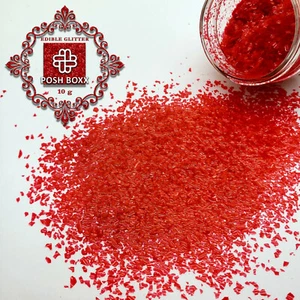 Brillo comestible rojo - 1/4 oz - producto alimenticio - aprobado por la FDA - Imagen 1 de 4