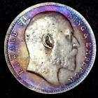 B1543 British India 1907 Trade Silver Coin Edward VII Silver Coin