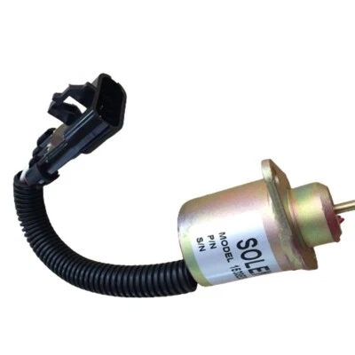 1503ES-12A5UC9S Fuel Shutdown Solenoid FITS KUBOTA R90 V1505 D1105 R-25-15230-01 - Image 1 of 4