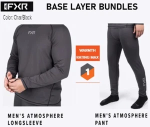 FXR Men's Atmosphere Cold Weather Long Sleeve Shirt & Pants Base Layer Set - Picture 1 of 7