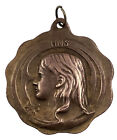 Vintage Katolicki HNS Towarzystwo Święte Imię Medal religijny
