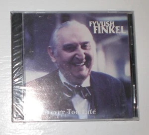 Never Too Late by Fyvush Finkel - Easy Listening - Music Audio cd - Bild 1 von 3