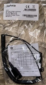 Cable de conexión JABRA QD (8800-01-06) para Yealink, SNOM, Grandstream, Huawai - Imagen 1 de 3