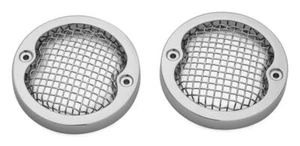 Kuryakyn Turn Signal Mesh Bezels For Harley Road King EFI FLHRSEI 1986-2020 - Picture 1 of 3