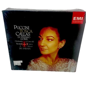 MARIA CALLAS Puccini Tosca Teatro Alla Scala Milano Mono 2CD BOX W/book - Picture 1 of 3