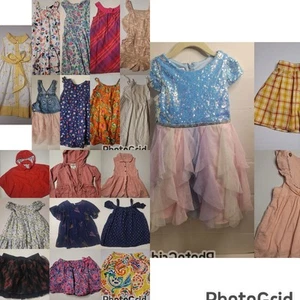 Girls 3T 4T Clothes Lot Of 21 Oshkosh Tommy Hilfiger Tahari Rachel Zoe Carters - Picture 1 of 23
