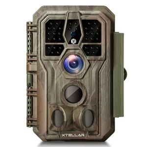 Trail Camera 48MP 1296P IP66 Waterproof with Clear Night Vision and 3 Passive... - Picture 1 of 6
