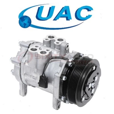 UAC AC Compressor for 1984-1988 Lincoln Mark VII - Heating Air Conditioning vd Foto 1 de 4