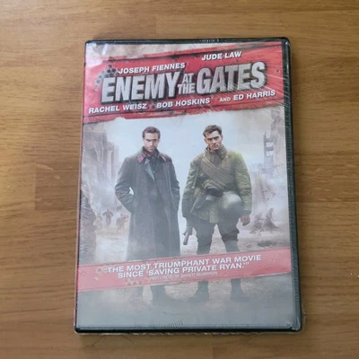 Enemy at the Gates (DVD, 2001) Widescreen Ed Harris  Jude Law -- New - - Image 1 of 2