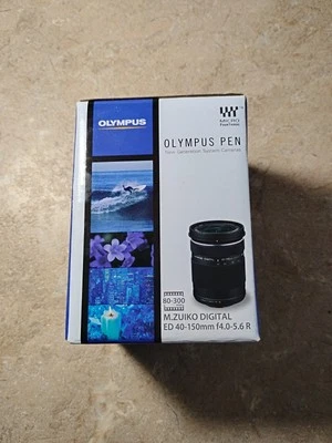 New Olympus M.Zuiko Digital 40-150mm f/4.0-5.6 R ED Lens - Silver - Image 1 of 4