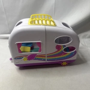 Shopkins Happy Places Rainbow Beach Camper Trailer RV Toy For Shopkins Figurines - Picture 1 of 15