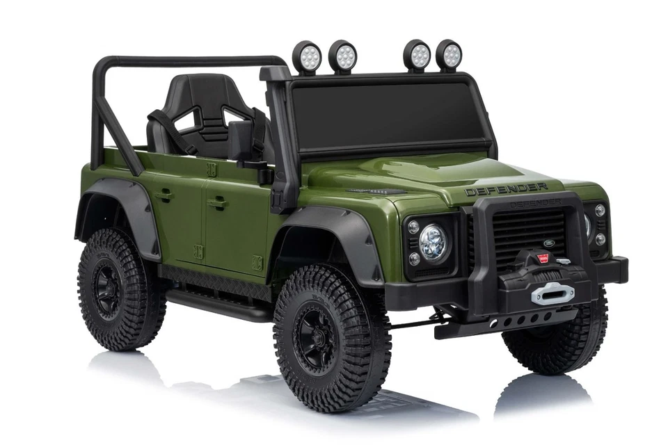 LAND ROVER DEFENDER 4x4: auto elettrica bambini con telecomando, batteria litio - Imagen 1 de 1
