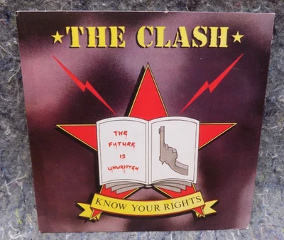 "Know Your Rights/First Night Back in London" The Clash- Single CD from box set Foto 1 de 4