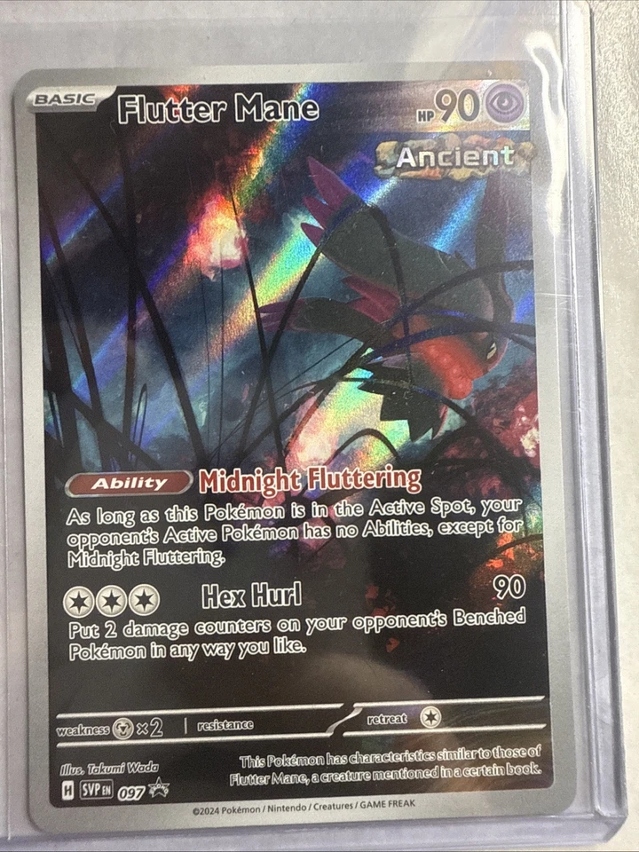Flutter Mane 097 Sv: Scarlet & Violet Promo Cards Holo - Image 1 of 1