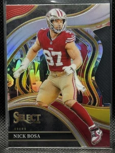 2023 Panini Select #230 Nick Bosa Silver Prizms Die Cuts - Picture 1 of 2