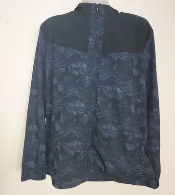 Skechers SKX Men's Jacket XL Windbreaker Lightweight Full Zip Long Sleeve Black - Image 1 of 4