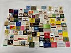 100 Vintage / Old Match Books Empty No Matches (Lot 17)