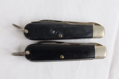CAMILLUS Electricians TL-29 Utility Knife Lot of (2) Double Blade Pocket Knives - Image 1 of 4