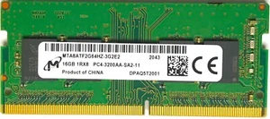 Micron 16GB 1Rx8 PC4-3200AA-SA2-11 DDR4 SDRAM MTA8ATF2G64HZ-3G2E2 - Picture 1 of 1