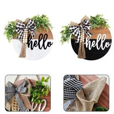 Welcome Sign House Number Full Of Rustic Atmosphere High Quality Plywood