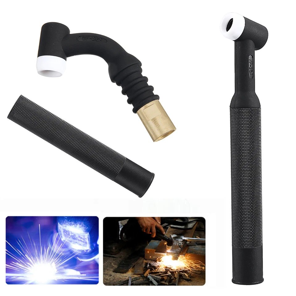 WP-26F SR-26F Tig Welding Torch Flexible Head Body DC 250A Gas Cooled 26 Series