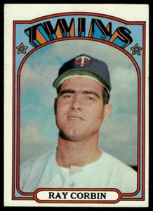 1972 Topps #66 Ray Corbin RC - Picture 1 of 2