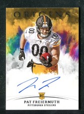 2021 Panini Chronicles Draft Picks Origins Rookie Autographs Pat Freiermuth RC