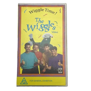 The Wiggles Wiggle Time! VHS tape 1993 PreLoved not tested - Picture 1 of 17