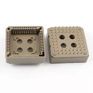 10 Stück Neu PLCC52 PLCC 52 Pin DIP IC Steckschlüssel Adapter SPS Konverter - Bild 1 von 5